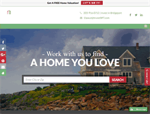 Tablet Screenshot of investinbridgeport.com